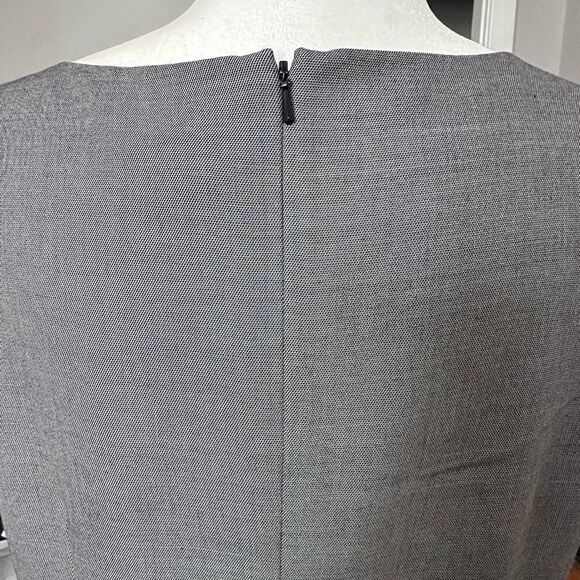 Ann Taylor Petite V Neck Lines Sheath Dress Size 14P - Picture 5 of 7